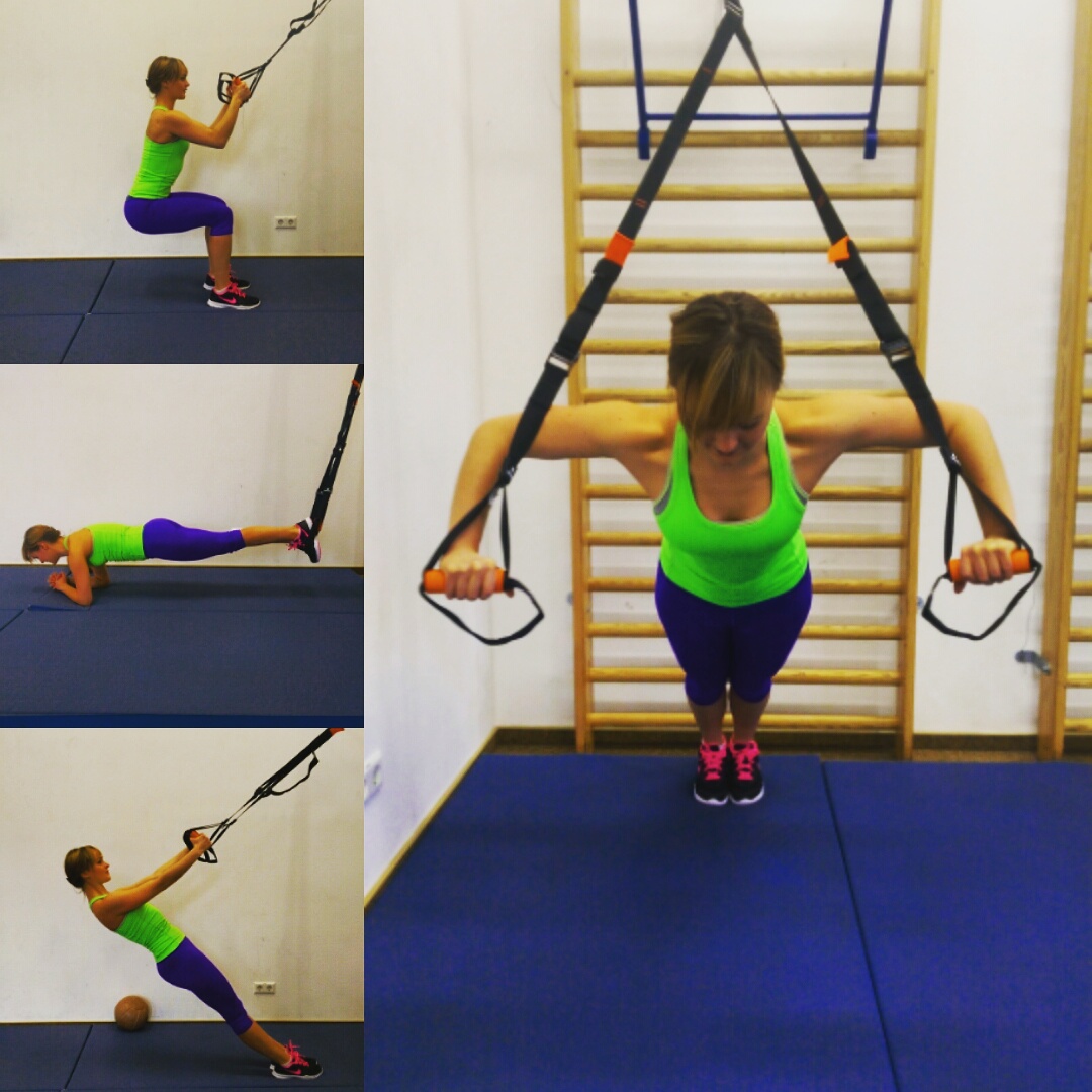 Simple Workout Sling Trainer for Push Pull Legs